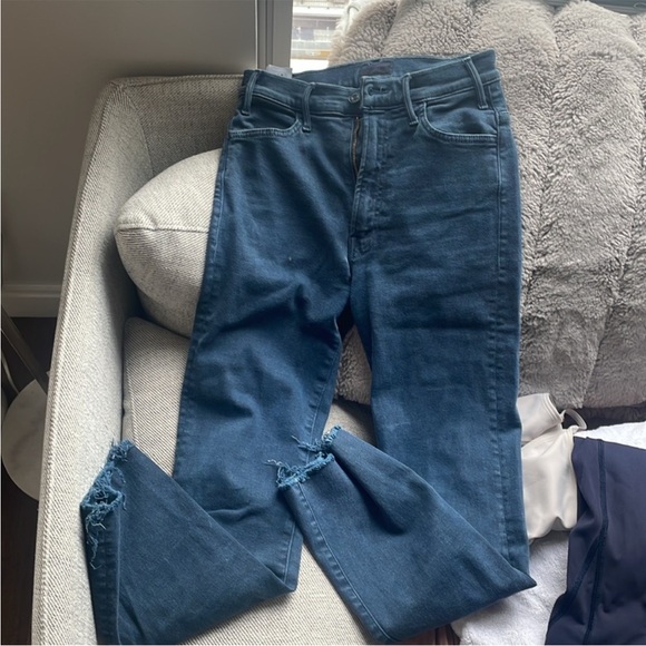 Mother The Hustler Ankle Fray - 26 - Picture 1 of 9